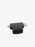 ADAPTADOR MINI HDMI + MICRO HDMI + HDMI FEMEa