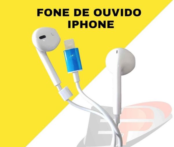 FONE DE OUVIDO IPHONE