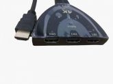 HUB SWITCH HDMI COM 3 ENTRADAS E 1 SAÍDA