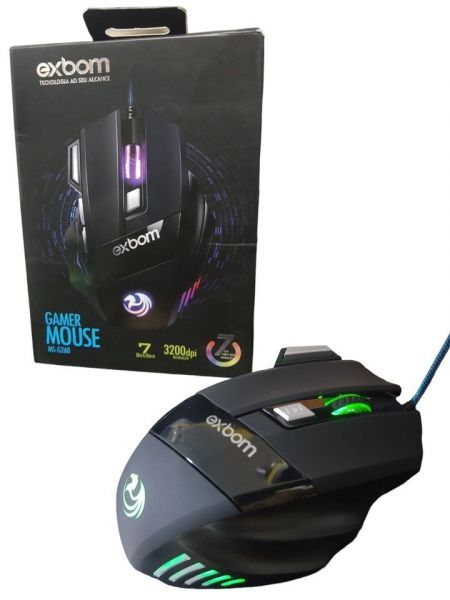 MOUSE GAMER COM LED