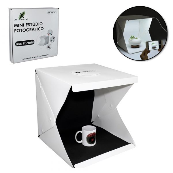 MINI ESTUDIO FOTOGRAFICO COM LED