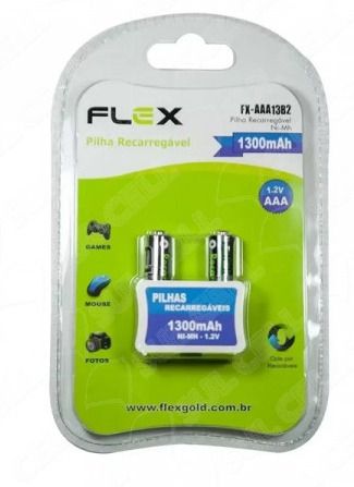 PILHA RECARREGAVEL PALITO